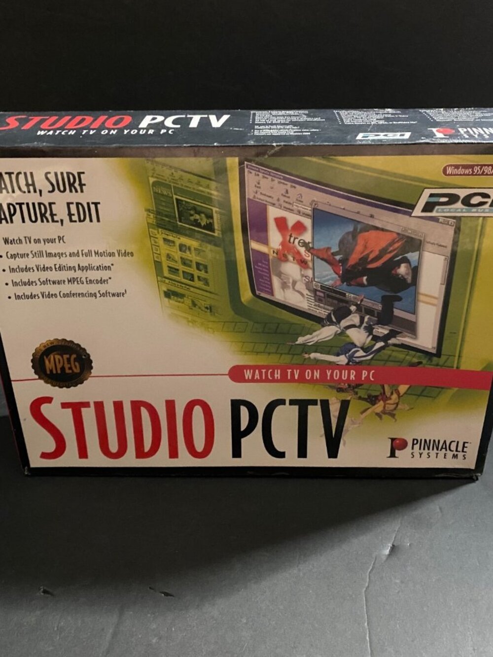 NEW SEALED Pinnacle Systems Studio PCTV Video Capture PCI NTSC